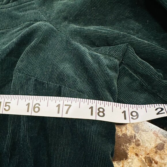 Madewell Evergreen Corduroy Embroidered Button-Front Blouse – Size Small - Picture 7 of 7